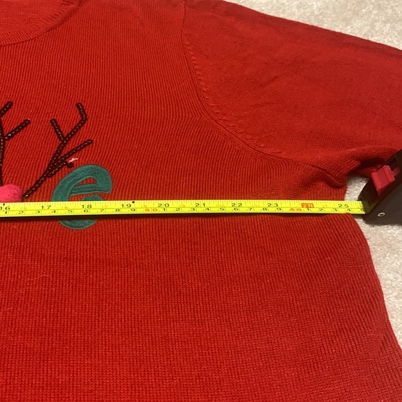 Christmas Ugly Sweater Believe 18W - Picture 4 of 7